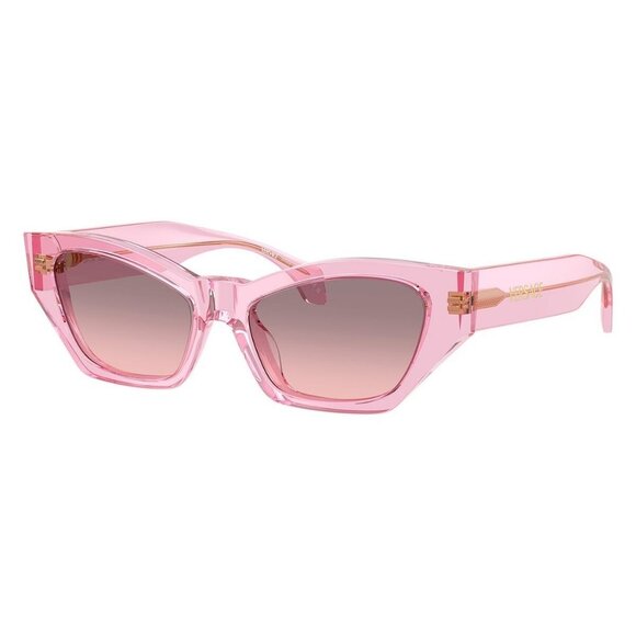 New VERSACE Pink Cat Eye VE4488U 5370/5M Sunglasses Women - Picture 1 of 6